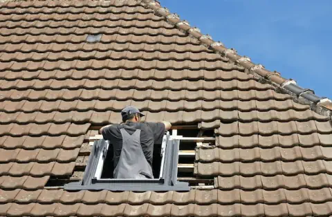 Pose de velux - Holque